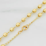 Miraculous Virgin Rosary 11.5 g / 23 1/4 in / 4 mm 18K Yellow Gold