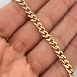 Cuban Links Bracelet 5.05 g / 8 in / 4.8 mm 18K Yellow Gold