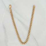 Cuban Links Bracelet 5.05 g / 8 in / 4.8 mm 18K Yellow Gold