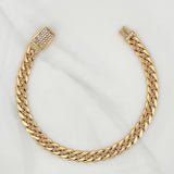 Pulso Cubano 12.05 g / 8 1/4 in / 6.8 mm Oro Amarillo 18K