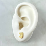 Horse Stud Earrings 0.9gr / 18K Gold ©