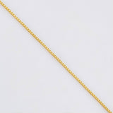 Set Cadena Veneciana + Dije Grano Cafe Esmeralda3 Pts / 1.05 g / 17 3/4 in Oro Amarillo 18K