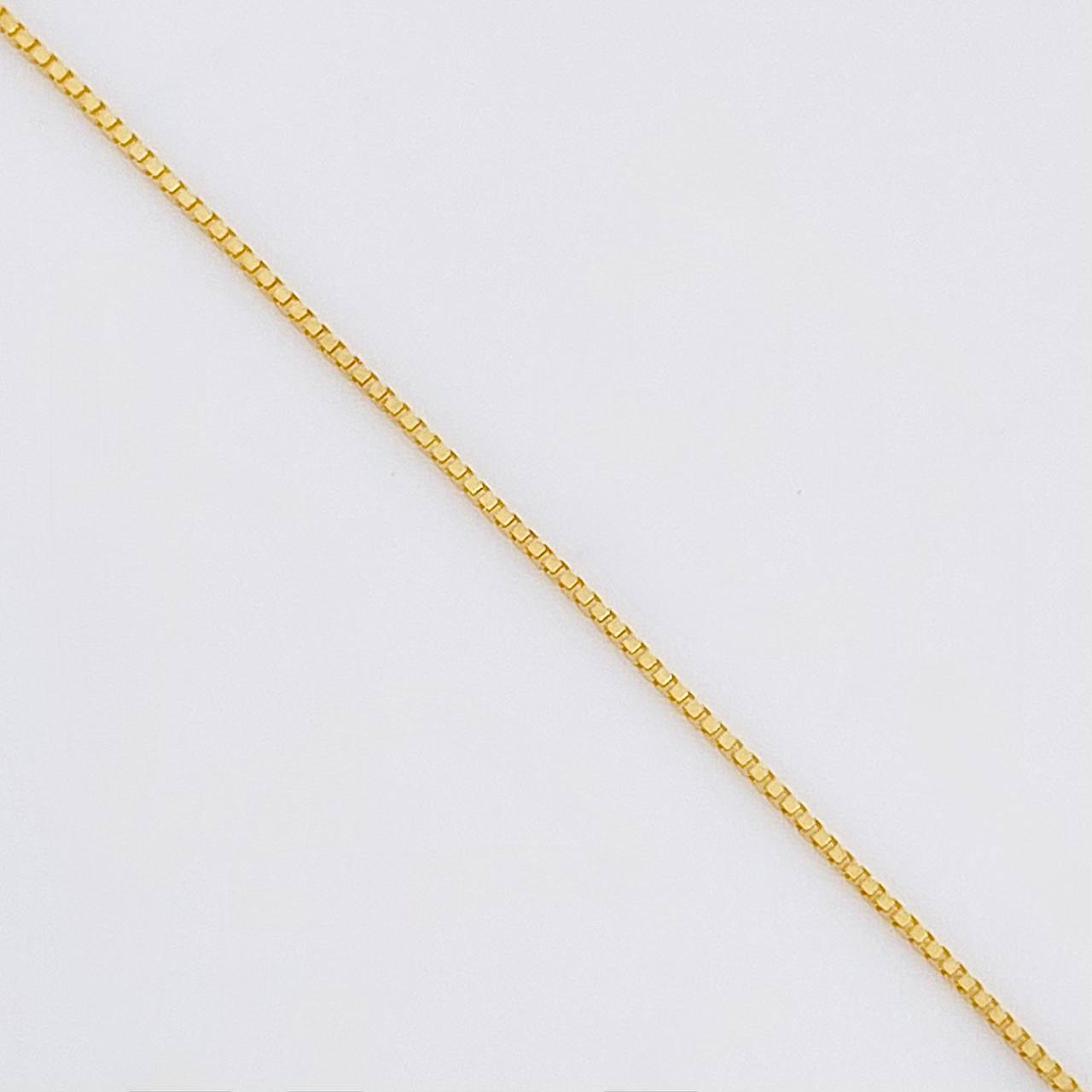 Set Cadena Veneciana + Dije Mapa Esmeralda 4 Pts / 1.1 g / 17 3/4 in Oro Amarillo 18K