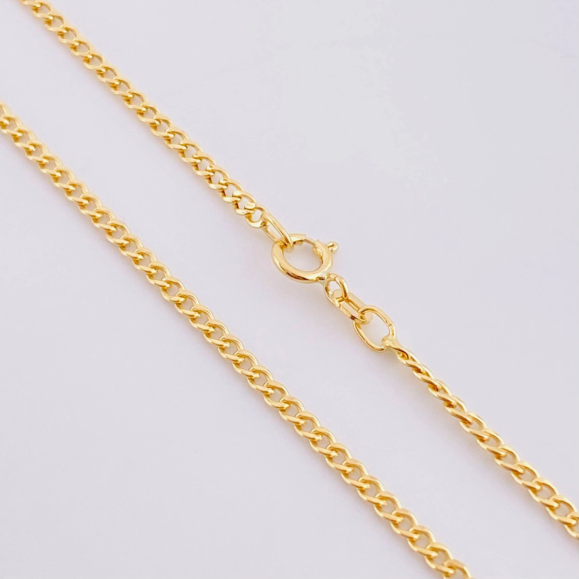 Cadena Cubana 2.1g / 24 in / 2.6mm Oro Amarillo 18K