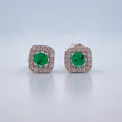 Eternal Shine Stud Earrings 1.6gr / 950 Sterling Silver +