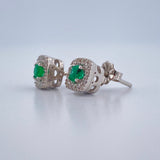 Eternal Shine Stud Earrings 1.6gr / 950 Sterling Silver +