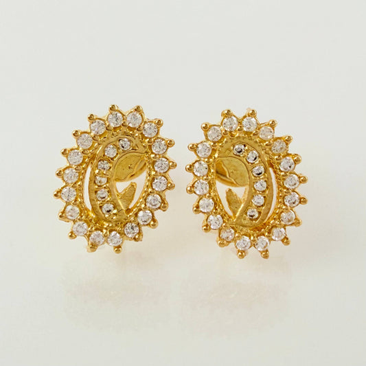Topos Virgen 1.6gr / 10mm Oro Amarillo 18K