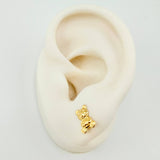 Topos Oso Estrellita 0.75gr / 10mm Oro Amarillo 18K