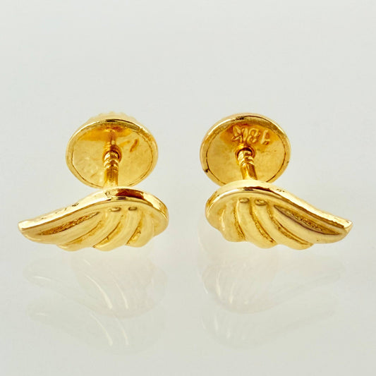 Topos Alas 0.75gr / 11mm Oro Amarillo 18K