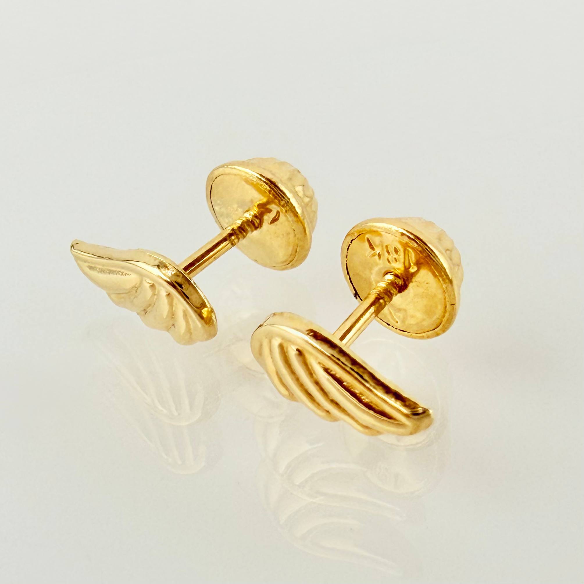 Topos Alas 0.75gr / 11mm Oro Amarillo 18K