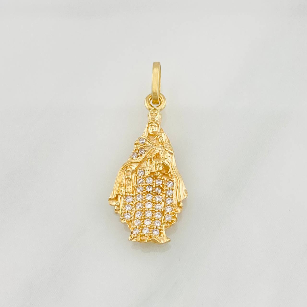 Dije Virgen del Carmen 1.95g / 1 1/4 in Oro Amarillo 18K