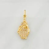 Dije Virgen del Carmen 1.95g / 1 1/4 in Oro Amarillo 18K