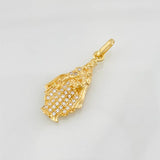 Dije Virgen del Carmen 1.95g / 1 1/4 in Oro Amarillo 18K
