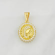 Dije Virgen Maria 1.75g / 3/4 in Oro Amarillo 18K