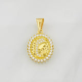 Dije Virgen Maria 1.75g / 3/4 in Oro Amarillo 18K