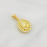 Dije Virgen Maria 1.75g / 3/4 in Oro Amarillo 18K