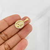 Dije Virgen Maria 1.75g / 3/4 in Oro Amarillo 18K
