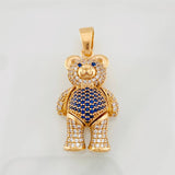 Dije Oso Articulado 14.2g / 1 1/2 in Oro Rosa 18K