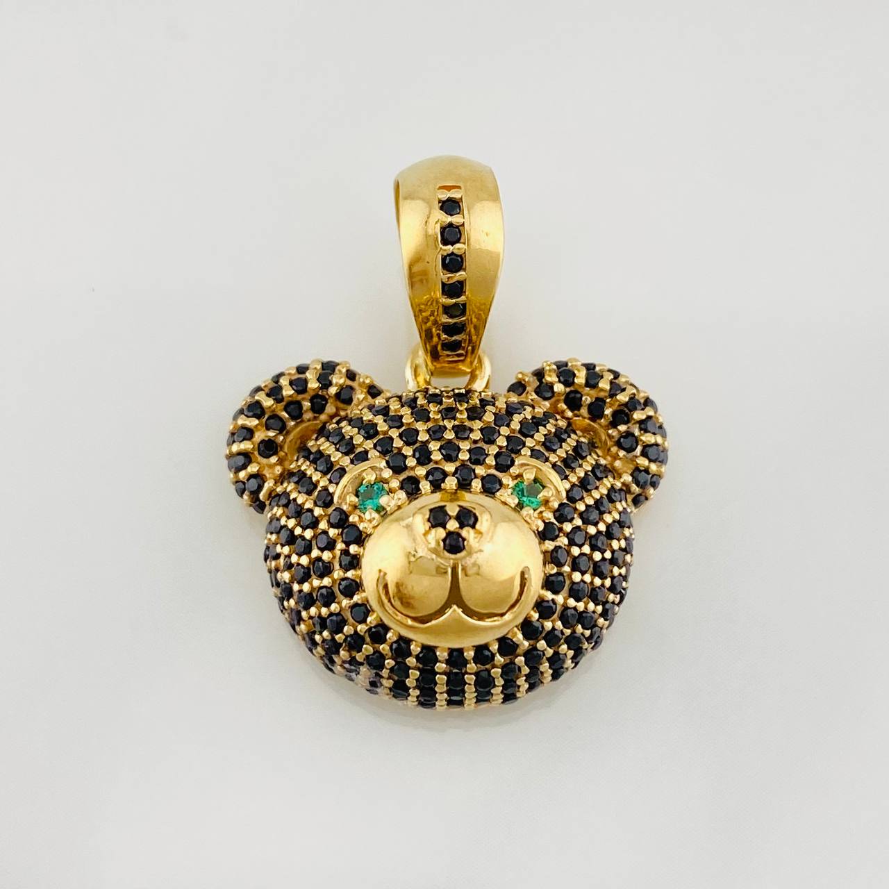 Dije Rostro Oso 5.7g / 1 in Oro Amarillo 18K