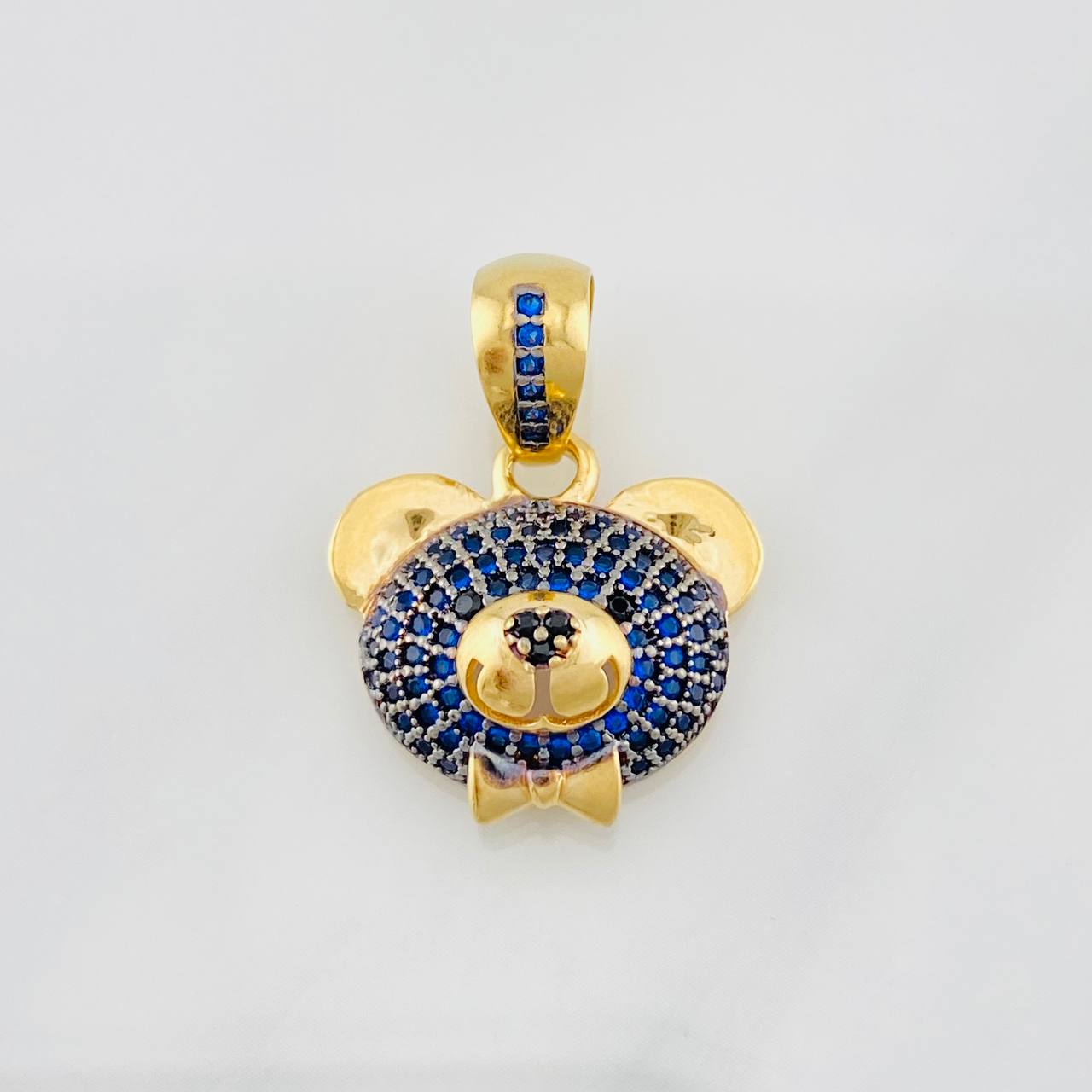 Dije Rostro Oso 3.7g / 1 in Oro Amarillo 18K
