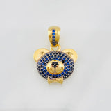 Dije Rostro Oso 3.7g / 1 in Oro Amarillo 18K