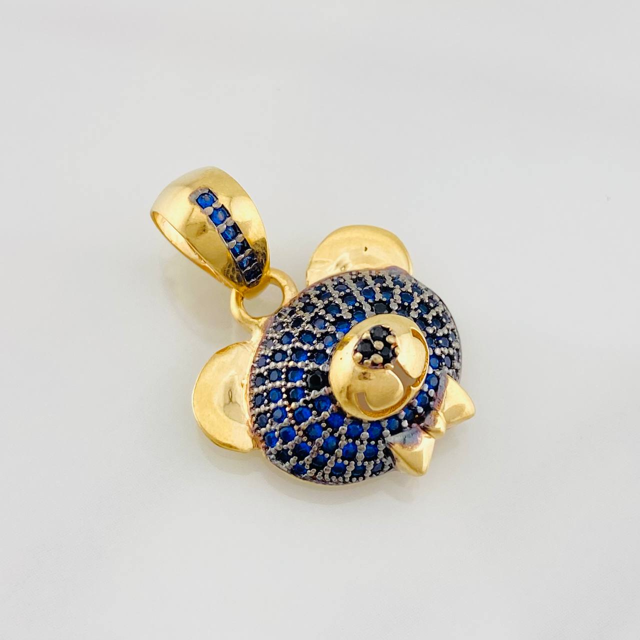 Dije Rostro Oso 3.7g / 1 in Oro Amarillo 18K