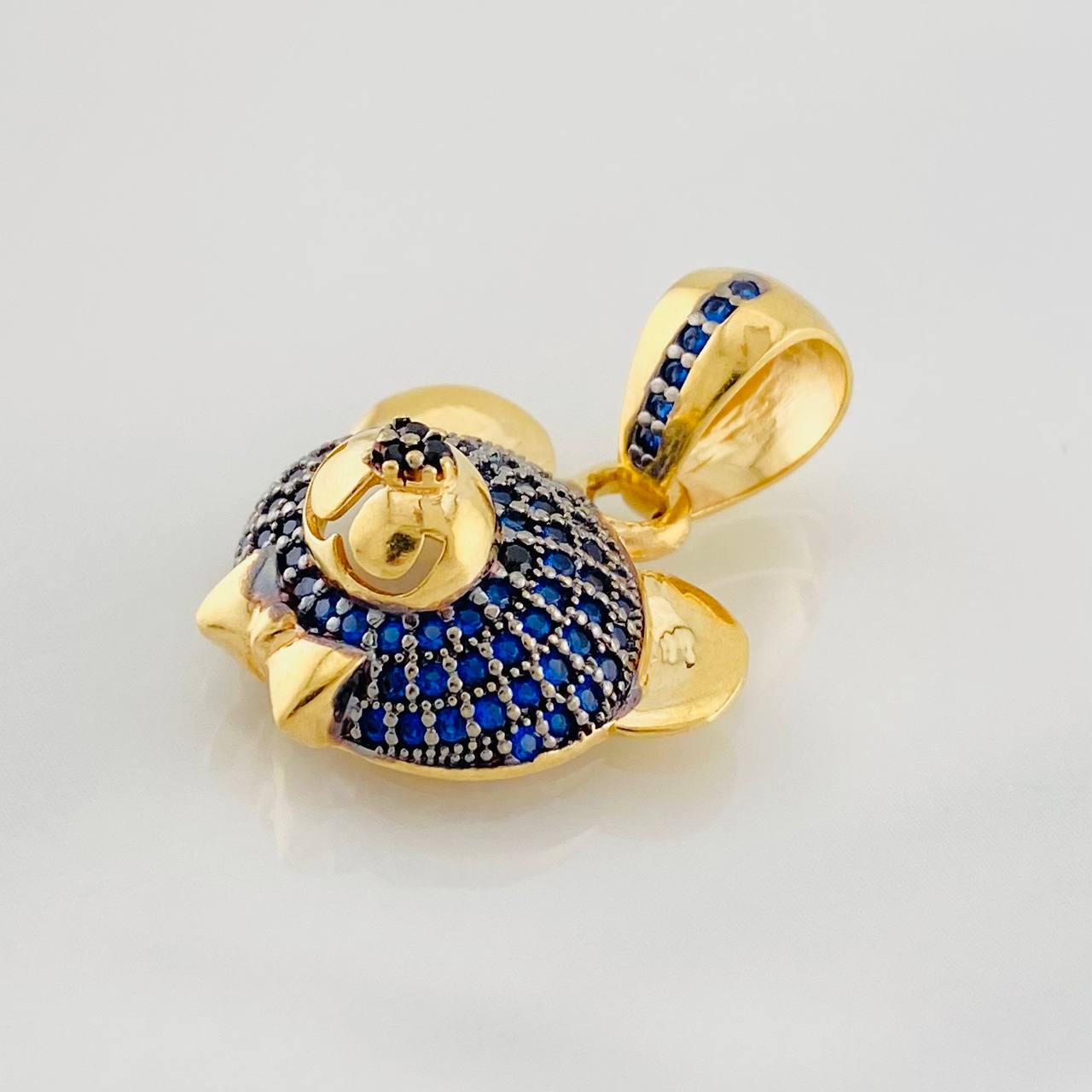 Dije Rostro Oso 3.7g / 1 in Oro Amarillo 18K