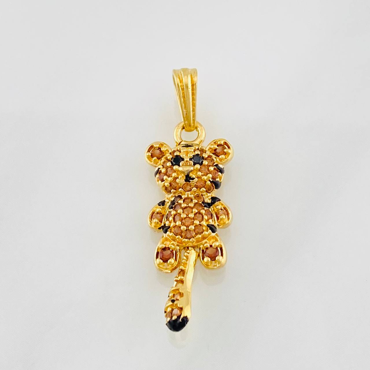 Dije Tigre 1.95g / 1 1/4 in Oro Amarillo 18K