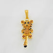 Dije Tigre 1.95g / 1 1/4 in Oro Amarillo 18K