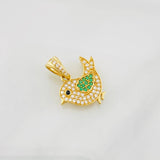 Dije Pajarito 1.65g / 3/4 in Oro Amarillo 18K