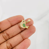 Dije Pajarito 1.65g / 3/4 in Oro Amarillo 18K