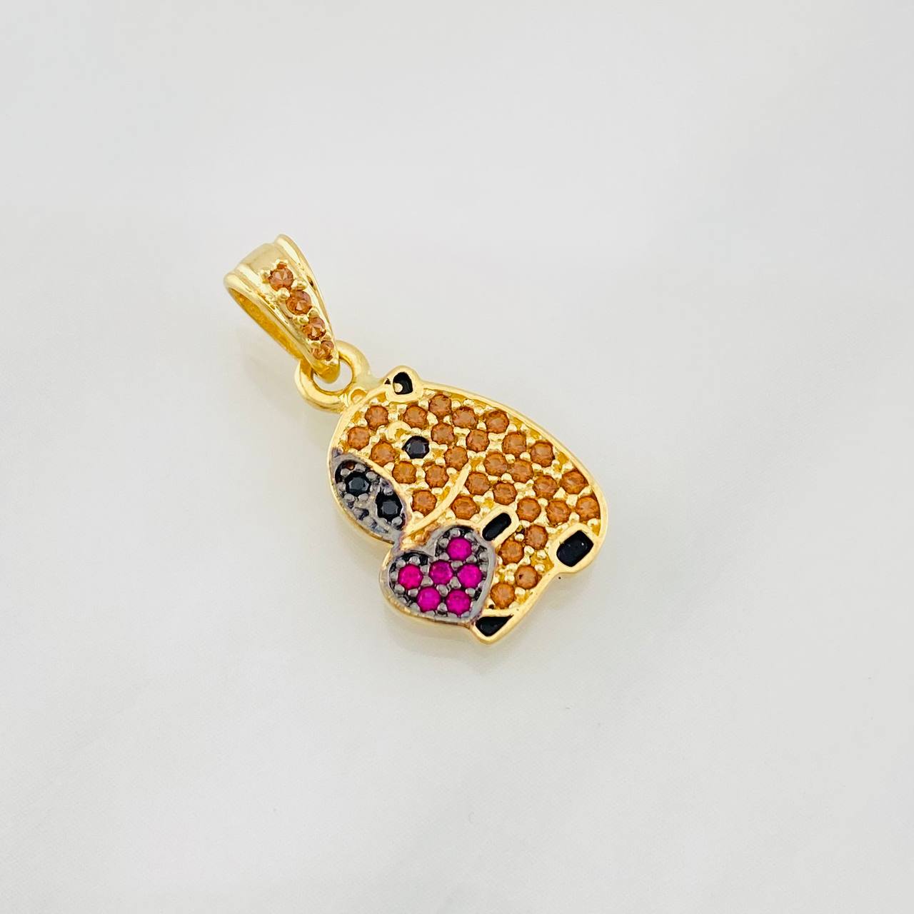 Dije Capibara 1.55g / 3/4 in Oro Amarillo 18K