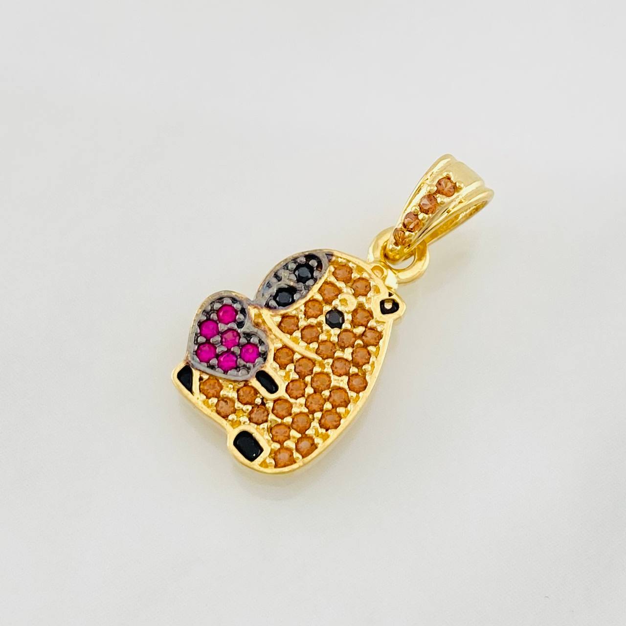 Dije Capibara 1.55g / 3/4 in Oro Amarillo 18K