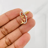 Dije Tiburon 1.5g / 3/4 in Oro Amarillo 18K