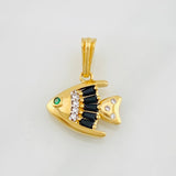 Dije Pez 1.3g / 3/4 in Oro Amarillo 18K