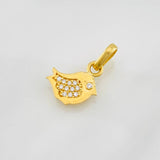 Dije Pajarito 1.2g / 1/2 in Oro Amarillo 18K