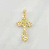 Dije Cruz Gotica 1.95g / 1 1/2 in Oro Amarillo 18K