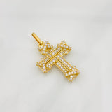 Dije Cruz 2.45g / 1 in Oro Amarillo 18K