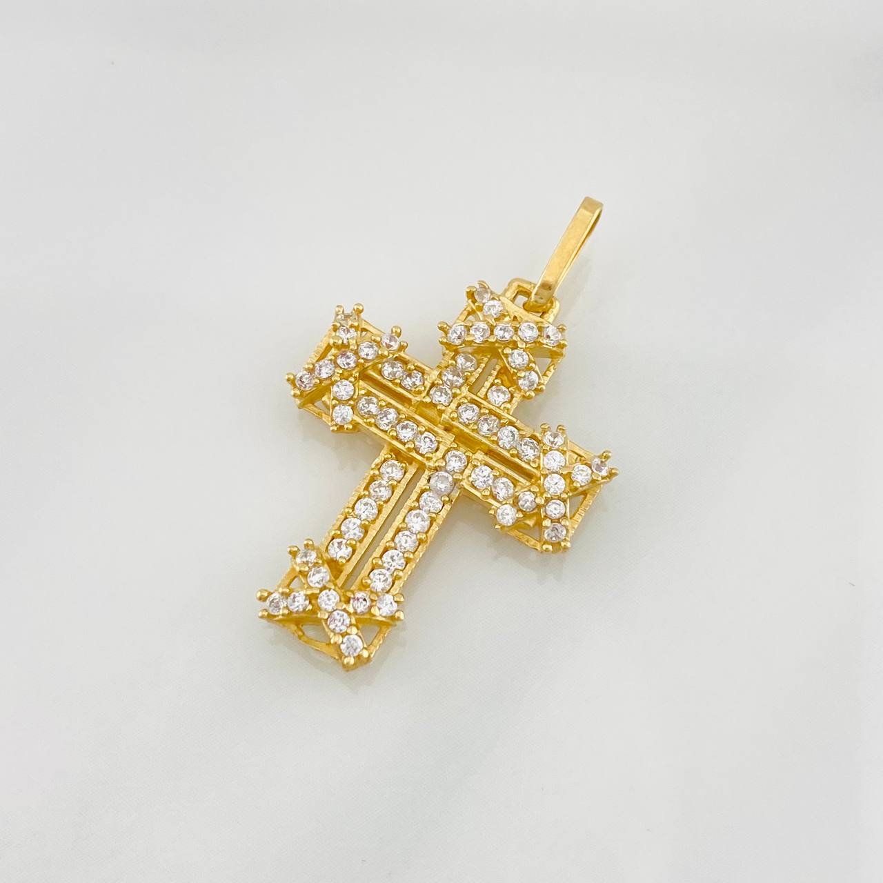 Dije Cruz 2.45g / 1 in Oro Amarillo 18K