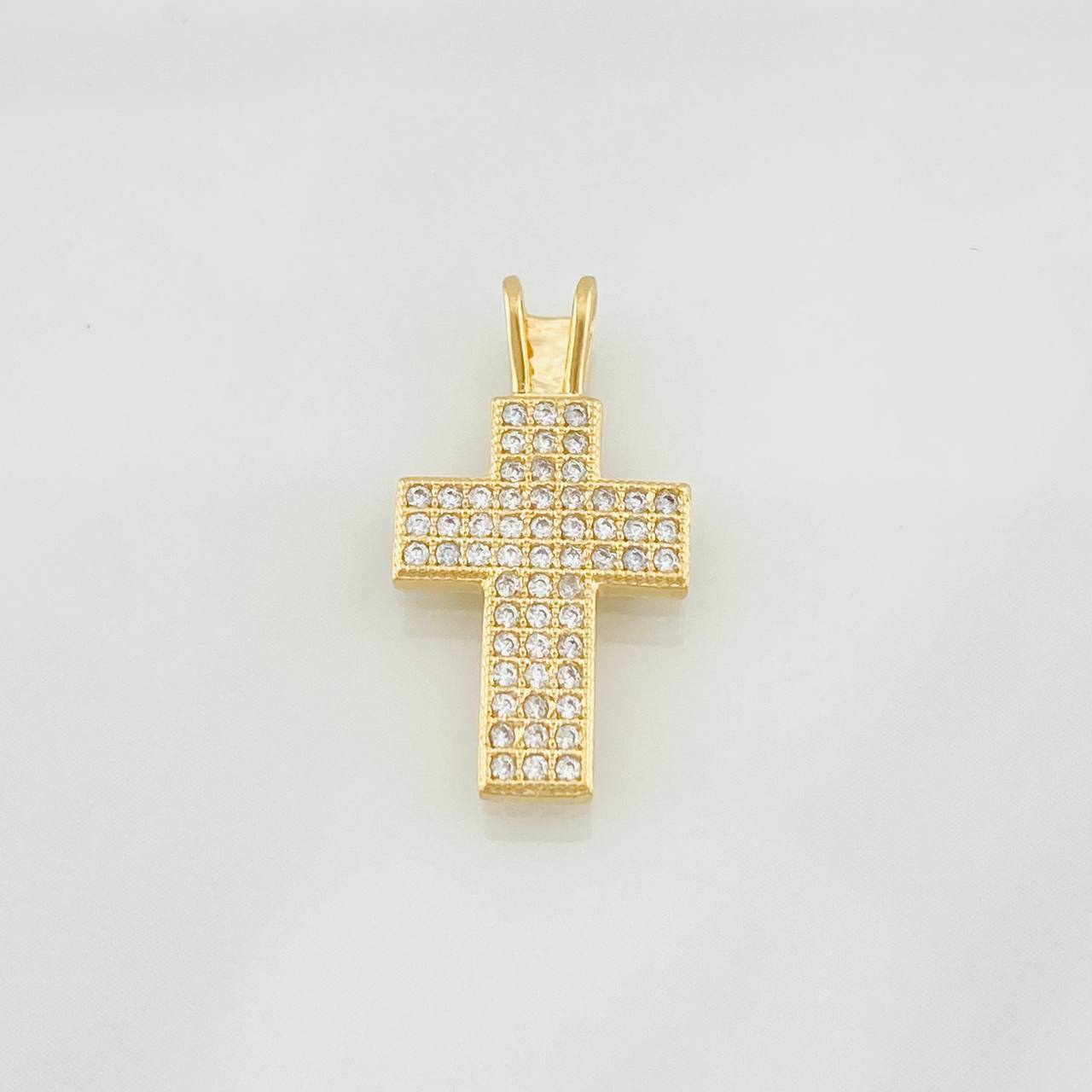 Dije Cruz 1.85g / 3/4 in Oro Amarillo 18K