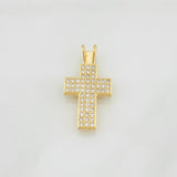 Dije Cruz 1.85g / 3/4 in Oro Amarillo 18K