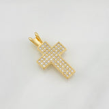 Dije Cruz 1.85g / 3/4 in Oro Amarillo 18K