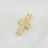 Dije Cruz 1.85g / 3/4 in Oro Amarillo 18K