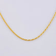 Cadena Lazo 0.9 g / 45 cm / 1.2 mm Oro Amarillo 18K