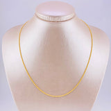 Rope Chain 0.9 g / 17 1/2 in / 1.2 mm 18K Yellow Gold