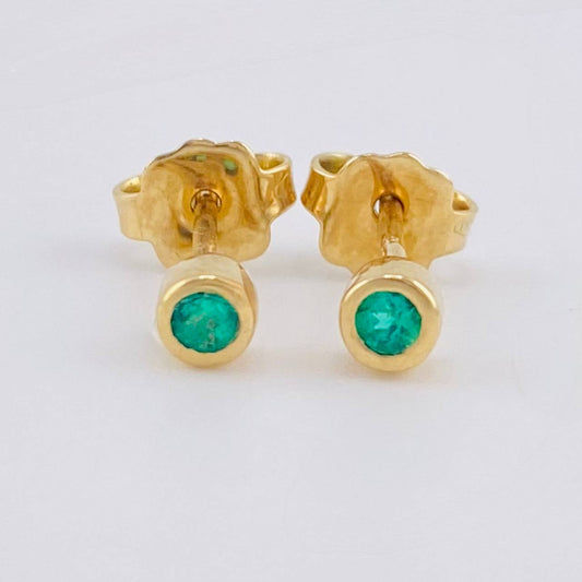 Topos Cetro Esmeralda 14Pts 1.35 g / in / 3.6 mm Oro Amarillo 18K