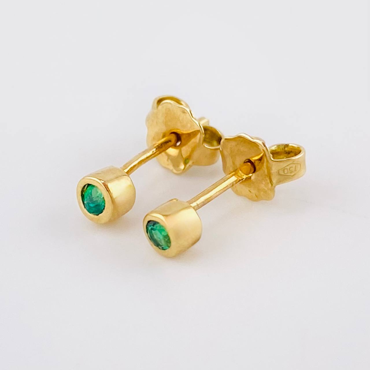 Topos Cetro Esmeralda 14Pts 1.35 g / in / 3.6 mm Oro Amarillo 18K