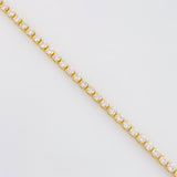 Tennis Bracelet Diamonds 1.96 Cts 2.4 g / 7 in / 1.9 mm 18K Yellow Gold