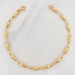 Rustic Bracelet 3.95 g / 8 1/4 in / 4.5 mm 18K Yellow Gold