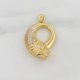 Dije Pantera 4.75 g / 1 1/4 in Oro Amarillo 18K